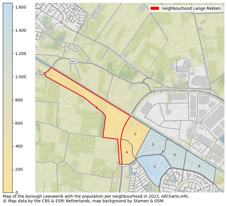 Map of the borough Leeuwerik with the population per neighbourhood in 2023. This page shows a lot of information about residents (such as the distribution by age groups, family composition, gender, native or Dutch with an immigration background, ...), homes (numbers, types, price development, use, type of property, ...) and more (car ownership, energy consumption, ...) based on open data from the Dutch Central Bureau of Statistics and various other sources!