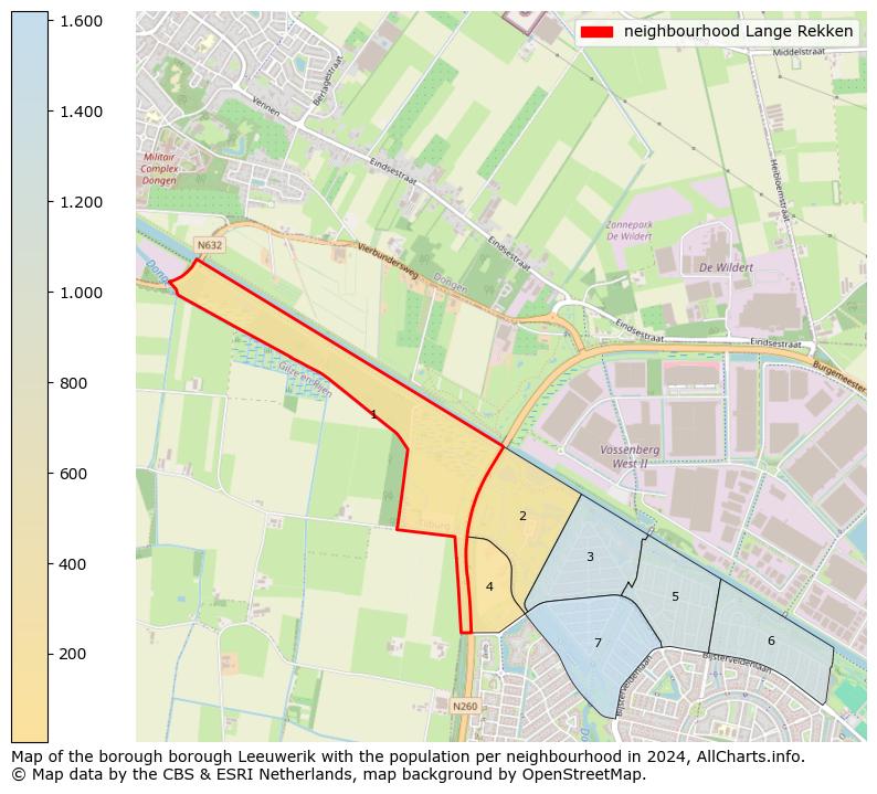 Image of the neighbourhood Lange Rekken at the map. This image is used as introduction to this page. This page shows a lot of information about the population in the neighbourhood Lange Rekken (such as the distribution by age groups of the residents, the composition of households, whether inhabitants are natives or Dutch with an immigration background, data about the houses (numbers, types, price development, use, type of property, ...) and more (car ownership, energy consumption, ...) based on open data from the Dutch Central Bureau of Statistics and various other sources!