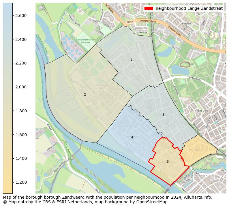 Image of the neighbourhood Lange Zandstraat at the map. This image is used as introduction to this page. This page shows a lot of information about the population in the neighbourhood Lange Zandstraat (such as the distribution by age groups of the residents, the composition of households, whether inhabitants are natives or Dutch with an immigration background, data about the houses (numbers, types, price development, use, type of property, ...) and more (car ownership, energy consumption, ...) based on open data from the Dutch Central Bureau of Statistics and various other sources!