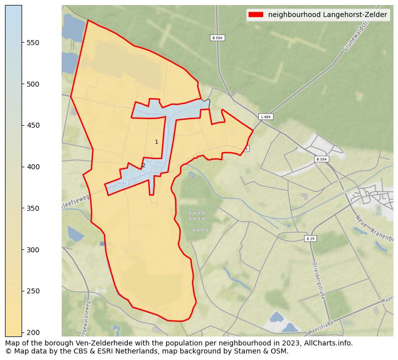 Map of the borough Ven-Zelderheide with the population per neighbourhood in 2023. This page shows a lot of information about residents (such as the distribution by age groups, family composition, gender, native or Dutch with an immigration background, ...), homes (numbers, types, price development, use, type of property, ...) and more (car ownership, energy consumption, ...) based on open data from the Dutch Central Bureau of Statistics and various other sources!