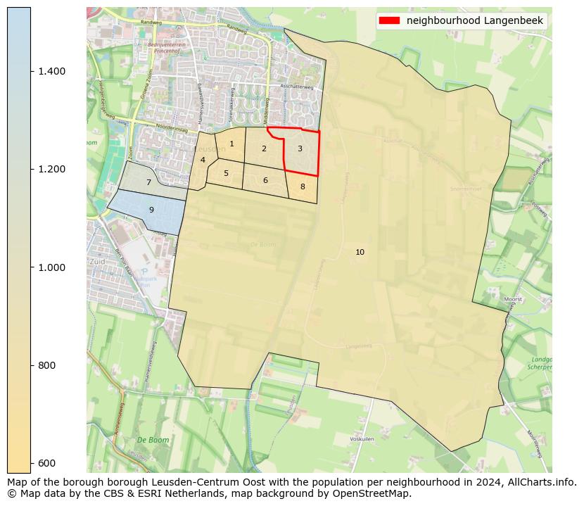 Image of the neighbourhood Langenbeek at the map. This image is used as introduction to this page. This page shows a lot of information about the population in the neighbourhood Langenbeek (such as the distribution by age groups of the residents, the composition of households, whether inhabitants are natives or Dutch with an immigration background, data about the houses (numbers, types, price development, use, type of property, ...) and more (car ownership, energy consumption, ...) based on open data from the Dutch Central Bureau of Statistics and various other sources!