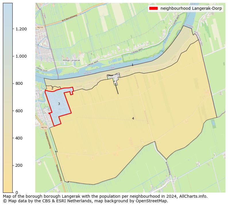 Image of the neighbourhood Langerak-Dorp at the map. This image is used as introduction to this page. This page shows a lot of information about the population in the neighbourhood Langerak-Dorp (such as the distribution by age groups of the residents, the composition of households, whether inhabitants are natives or Dutch with an immigration background, data about the houses (numbers, types, price development, use, type of property, ...) and more (car ownership, energy consumption, ...) based on open data from the Dutch Central Bureau of Statistics and various other sources!