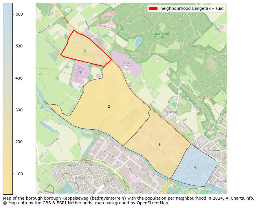 Image of the neighbourhood Langerak - zuid at the map. This image is used as introduction to this page. This page shows a lot of information about the population in the neighbourhood Langerak - zuid (such as the distribution by age groups of the residents, the composition of households, whether inhabitants are natives or Dutch with an immigration background, data about the houses (numbers, types, price development, use, type of property, ...) and more (car ownership, energy consumption, ...) based on open data from the Dutch Central Bureau of Statistics and various other sources!