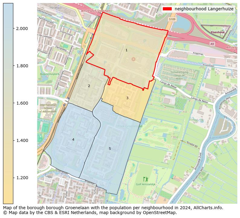 Image of the neighbourhood Langerhuize at the map. This image is used as introduction to this page. This page shows a lot of information about the population in the neighbourhood Langerhuize (such as the distribution by age groups of the residents, the composition of households, whether inhabitants are natives or Dutch with an immigration background, data about the houses (numbers, types, price development, use, type of property, ...) and more (car ownership, energy consumption, ...) based on open data from the Dutch Central Bureau of Statistics and various other sources!