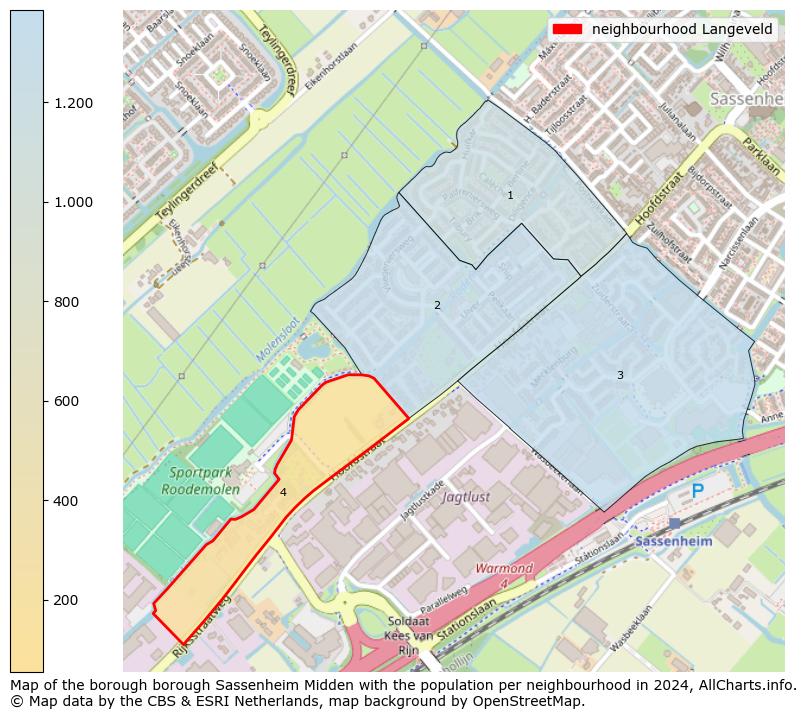 Image of the neighbourhood Langeveld at the map. This image is used as introduction to this page. This page shows a lot of information about the population in the neighbourhood Langeveld (such as the distribution by age groups of the residents, the composition of households, whether inhabitants are natives or Dutch with an immigration background, data about the houses (numbers, types, price development, use, type of property, ...) and more (car ownership, energy consumption, ...) based on open data from the Dutch Central Bureau of Statistics and various other sources!