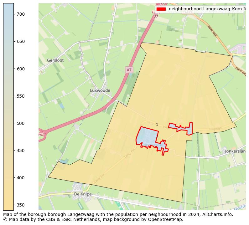 Image of the neighbourhood Langezwaag-Kom at the map. This image is used as introduction to this page. This page shows a lot of information about the population in the neighbourhood Langezwaag-Kom (such as the distribution by age groups of the residents, the composition of households, whether inhabitants are natives or Dutch with an immigration background, data about the houses (numbers, types, price development, use, type of property, ...) and more (car ownership, energy consumption, ...) based on open data from the Dutch Central Bureau of Statistics and various other sources!