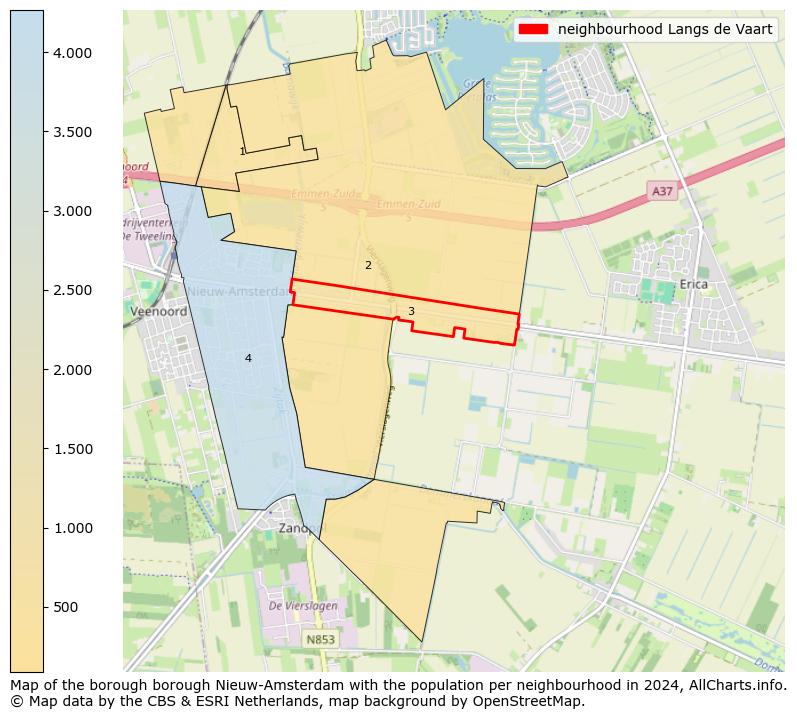 Image of the neighbourhood Langs de Vaart at the map. This image is used as introduction to this page. This page shows a lot of information about the population in the neighbourhood Langs de Vaart (such as the distribution by age groups of the residents, the composition of households, whether inhabitants are natives or Dutch with an immigration background, data about the houses (numbers, types, price development, use, type of property, ...) and more (car ownership, energy consumption, ...) based on open data from the Dutch Central Bureau of Statistics and various other sources!