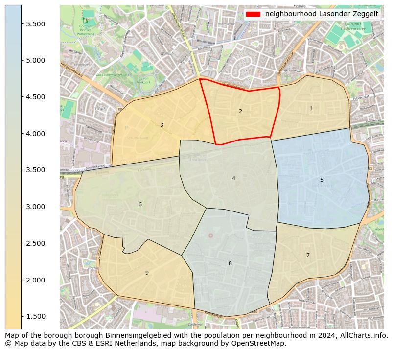 Image of the neighbourhood Lasonder Zeggelt at the map. This image is used as introduction to this page. This page shows a lot of information about the population in the neighbourhood Lasonder Zeggelt (such as the distribution by age groups of the residents, the composition of households, whether inhabitants are natives or Dutch with an immigration background, data about the houses (numbers, types, price development, use, type of property, ...) and more (car ownership, energy consumption, ...) based on open data from the Dutch Central Bureau of Statistics and various other sources!