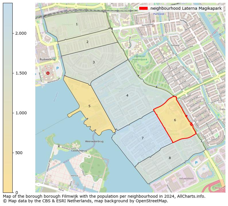 Image of the neighbourhood Laterna Magikapark at the map. This image is used as introduction to this page. This page shows a lot of information about the population in the neighbourhood Laterna Magikapark (such as the distribution by age groups of the residents, the composition of households, whether inhabitants are natives or Dutch with an immigration background, data about the houses (numbers, types, price development, use, type of property, ...) and more (car ownership, energy consumption, ...) based on open data from the Dutch Central Bureau of Statistics and various other sources!