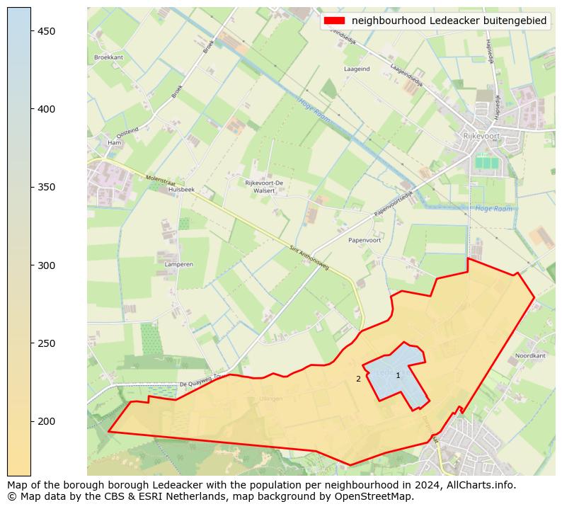 Image of the neighbourhood Ledeacker buitengebied at the map. This image is used as introduction to this page. This page shows a lot of information about the population in the neighbourhood Ledeacker buitengebied (such as the distribution by age groups of the residents, the composition of households, whether inhabitants are natives or Dutch with an immigration background, data about the houses (numbers, types, price development, use, type of property, ...) and more (car ownership, energy consumption, ...) based on open data from the Dutch Central Bureau of Statistics and various other sources!