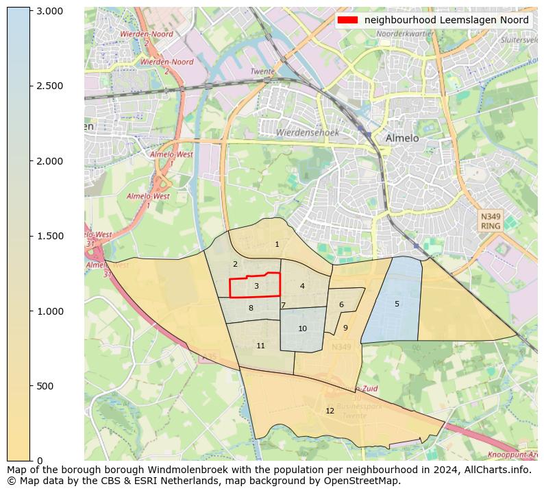 Image of the neighbourhood Leemslagen Noord at the map. This image is used as introduction to this page. This page shows a lot of information about the population in the neighbourhood Leemslagen Noord (such as the distribution by age groups of the residents, the composition of households, whether inhabitants are natives or Dutch with an immigration background, data about the houses (numbers, types, price development, use, type of property, ...) and more (car ownership, energy consumption, ...) based on open data from the Dutch Central Bureau of Statistics and various other sources!