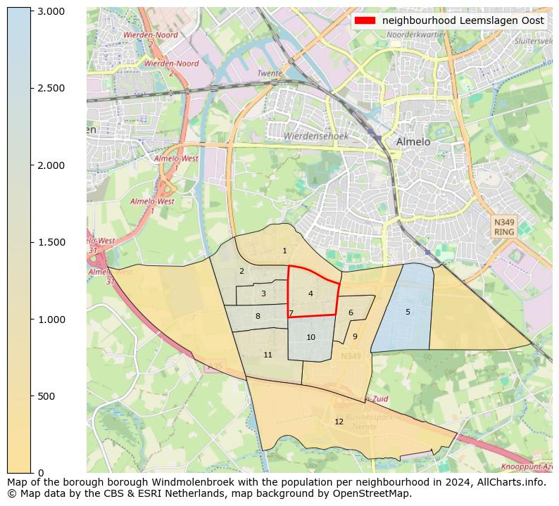 Image of the neighbourhood Leemslagen Oost at the map. This image is used as introduction to this page. This page shows a lot of information about the population in the neighbourhood Leemslagen Oost (such as the distribution by age groups of the residents, the composition of households, whether inhabitants are natives or Dutch with an immigration background, data about the houses (numbers, types, price development, use, type of property, ...) and more (car ownership, energy consumption, ...) based on open data from the Dutch Central Bureau of Statistics and various other sources!