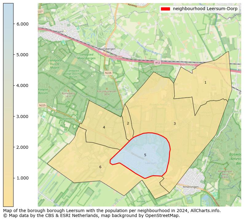 Image of the neighbourhood Leersum-Dorp at the map. This image is used as introduction to this page. This page shows a lot of information about the population in the neighbourhood Leersum-Dorp (such as the distribution by age groups of the residents, the composition of households, whether inhabitants are natives or Dutch with an immigration background, data about the houses (numbers, types, price development, use, type of property, ...) and more (car ownership, energy consumption, ...) based on open data from the Dutch Central Bureau of Statistics and various other sources!