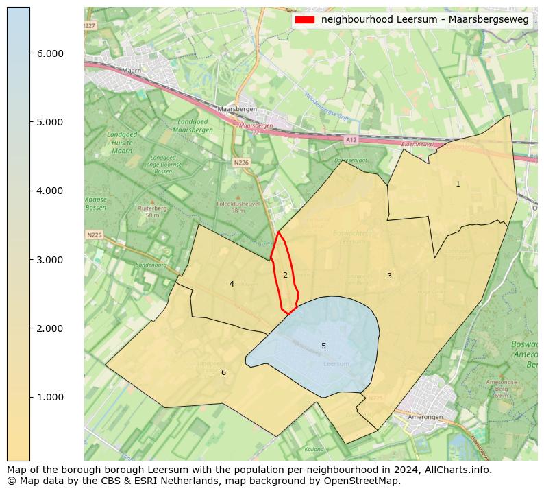 Image of the neighbourhood Leersum - Maarsbergseweg at the map. This image is used as introduction to this page. This page shows a lot of information about the population in the neighbourhood Leersum - Maarsbergseweg (such as the distribution by age groups of the residents, the composition of households, whether inhabitants are natives or Dutch with an immigration background, data about the houses (numbers, types, price development, use, type of property, ...) and more (car ownership, energy consumption, ...) based on open data from the Dutch Central Bureau of Statistics and various other sources!