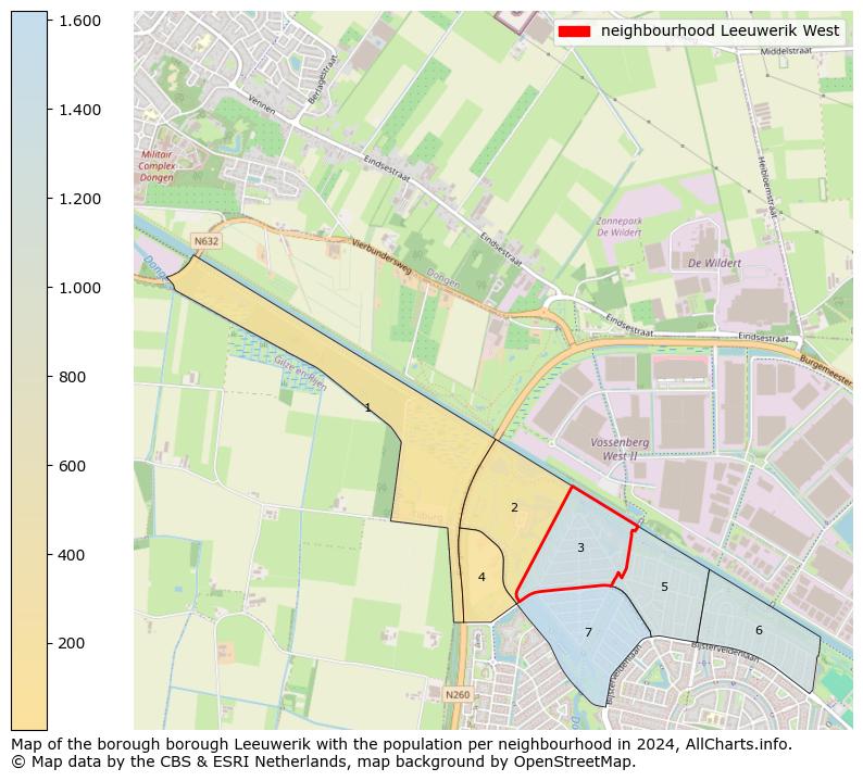 Image of the neighbourhood Leeuwerik West at the map. This image is used as introduction to this page. This page shows a lot of information about the population in the neighbourhood Leeuwerik West (such as the distribution by age groups of the residents, the composition of households, whether inhabitants are natives or Dutch with an immigration background, data about the houses (numbers, types, price development, use, type of property, ...) and more (car ownership, energy consumption, ...) based on open data from the Dutch Central Bureau of Statistics and various other sources!