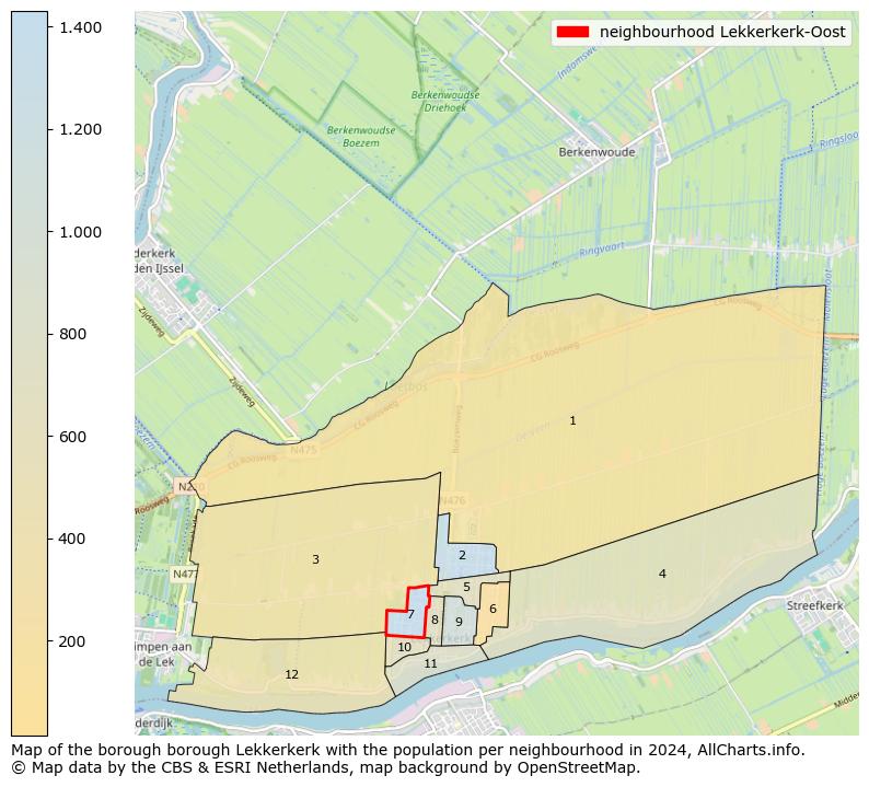 Image of the neighbourhood Lekkerkerk-Oost at the map. This image is used as introduction to this page. This page shows a lot of information about the population in the neighbourhood Lekkerkerk-Oost (such as the distribution by age groups of the residents, the composition of households, whether inhabitants are natives or Dutch with an immigration background, data about the houses (numbers, types, price development, use, type of property, ...) and more (car ownership, energy consumption, ...) based on open data from the Dutch Central Bureau of Statistics and various other sources!