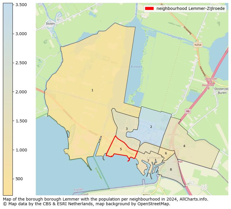 Image of the neighbourhood Lemmer-Zijlroede at the map. This image is used as introduction to this page. This page shows a lot of information about the population in the neighbourhood Lemmer-Zijlroede (such as the distribution by age groups of the residents, the composition of households, whether inhabitants are natives or Dutch with an immigration background, data about the houses (numbers, types, price development, use, type of property, ...) and more (car ownership, energy consumption, ...) based on open data from the Dutch Central Bureau of Statistics and various other sources!