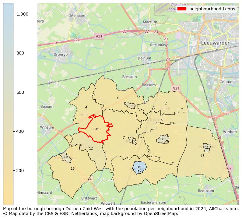 Image of the neighbourhood Leons at the map. This image is used as introduction to this page. This page shows a lot of information about the population in the neighbourhood Leons (such as the distribution by age groups of the residents, the composition of households, whether inhabitants are natives or Dutch with an immigration background, data about the houses (numbers, types, price development, use, type of property, ...) and more (car ownership, energy consumption, ...) based on open data from the Dutch Central Bureau of Statistics and various other sources!