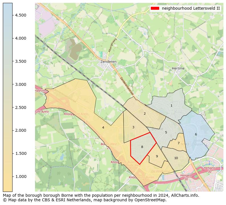 Image of the neighbourhood Lettersveld II at the map. This image is used as introduction to this page. This page shows a lot of information about the population in the neighbourhood Lettersveld II (such as the distribution by age groups of the residents, the composition of households, whether inhabitants are natives or Dutch with an immigration background, data about the houses (numbers, types, price development, use, type of property, ...) and more (car ownership, energy consumption, ...) based on open data from the Dutch Central Bureau of Statistics and various other sources!