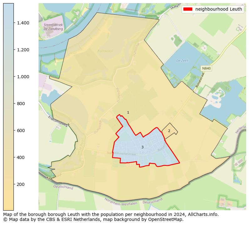 Image of the neighbourhood Leuth at the map. This image is used as introduction to this page. This page shows a lot of information about the population in the neighbourhood Leuth (such as the distribution by age groups of the residents, the composition of households, whether inhabitants are natives or Dutch with an immigration background, data about the houses (numbers, types, price development, use, type of property, ...) and more (car ownership, energy consumption, ...) based on open data from the Dutch Central Bureau of Statistics and various other sources!