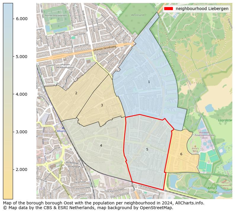 Image of the neighbourhood Liebergen at the map. This image is used as introduction to this page. This page shows a lot of information about the population in the neighbourhood Liebergen (such as the distribution by age groups of the residents, the composition of households, whether inhabitants are natives or Dutch with an immigration background, data about the houses (numbers, types, price development, use, type of property, ...) and more (car ownership, energy consumption, ...) based on open data from the Dutch Central Bureau of Statistics and various other sources!