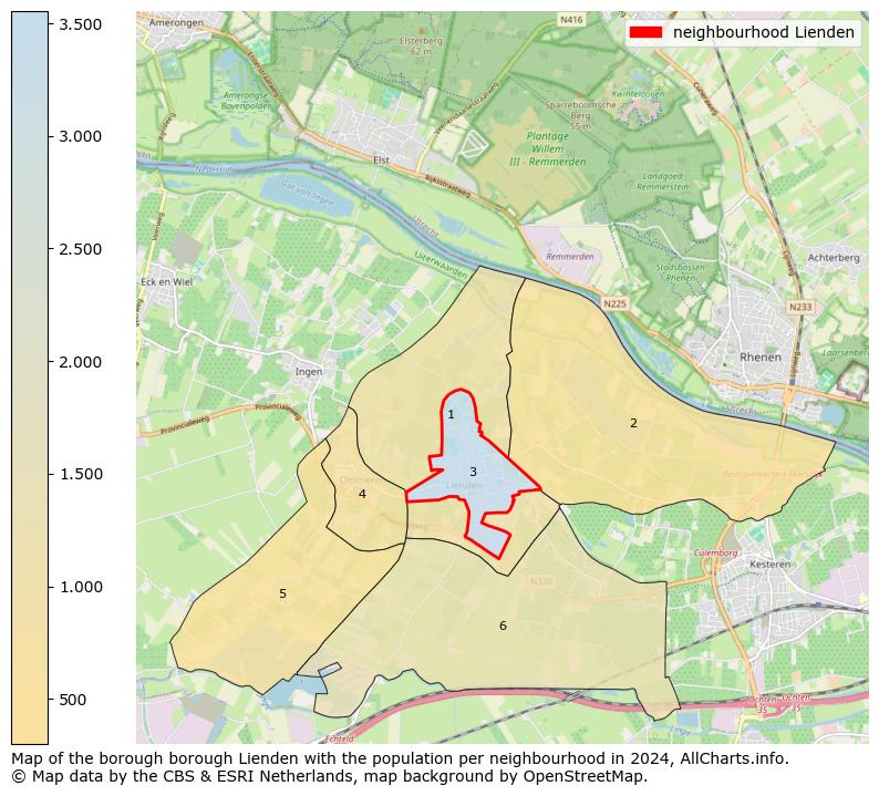 Image of the neighbourhood Lienden at the map. This image is used as introduction to this page. This page shows a lot of information about the population in the neighbourhood Lienden (such as the distribution by age groups of the residents, the composition of households, whether inhabitants are natives or Dutch with an immigration background, data about the houses (numbers, types, price development, use, type of property, ...) and more (car ownership, energy consumption, ...) based on open data from the Dutch Central Bureau of Statistics and various other sources!