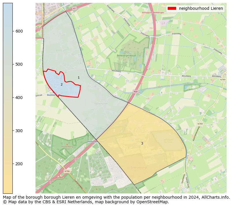 Image of the neighbourhood Lieren at the map. This image is used as introduction to this page. This page shows a lot of information about the population in the neighbourhood Lieren (such as the distribution by age groups of the residents, the composition of households, whether inhabitants are natives or Dutch with an immigration background, data about the houses (numbers, types, price development, use, type of property, ...) and more (car ownership, energy consumption, ...) based on open data from the Dutch Central Bureau of Statistics and various other sources!