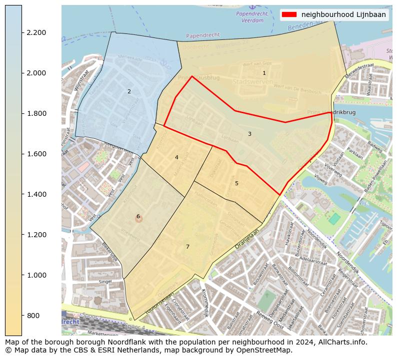 Image of the neighbourhood Lijnbaan at the map. This image is used as introduction to this page. This page shows a lot of information about the population in the neighbourhood Lijnbaan (such as the distribution by age groups of the residents, the composition of households, whether inhabitants are natives or Dutch with an immigration background, data about the houses (numbers, types, price development, use, type of property, ...) and more (car ownership, energy consumption, ...) based on open data from the Dutch Central Bureau of Statistics and various other sources!