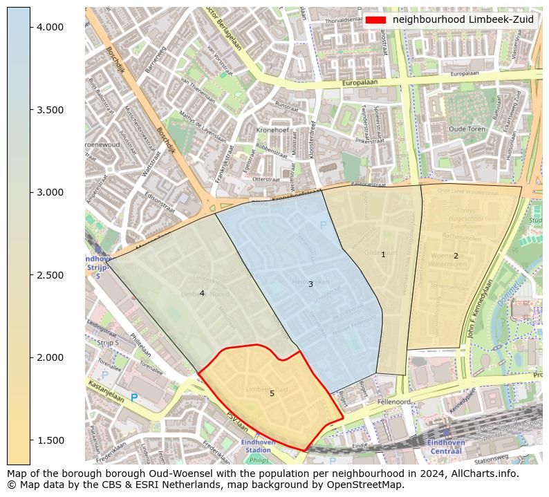 Image of the neighbourhood Limbeek-Zuid at the map. This image is used as introduction to this page. This page shows a lot of information about the population in the neighbourhood Limbeek-Zuid (such as the distribution by age groups of the residents, the composition of households, whether inhabitants are natives or Dutch with an immigration background, data about the houses (numbers, types, price development, use, type of property, ...) and more (car ownership, energy consumption, ...) based on open data from the Dutch Central Bureau of Statistics and various other sources!