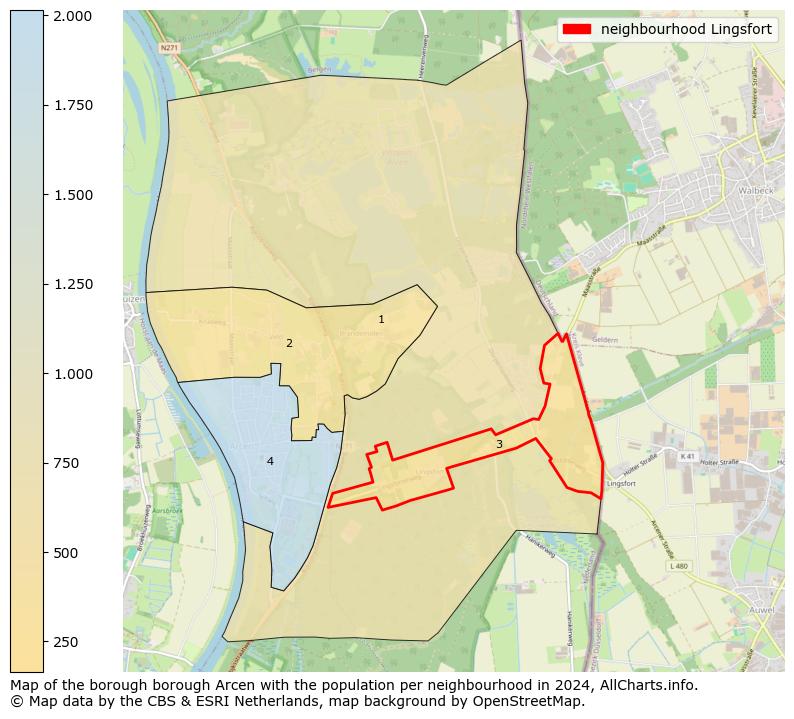 Image of the neighbourhood Lingsfort at the map. This image is used as introduction to this page. This page shows a lot of information about the population in the neighbourhood Lingsfort (such as the distribution by age groups of the residents, the composition of households, whether inhabitants are natives or Dutch with an immigration background, data about the houses (numbers, types, price development, use, type of property, ...) and more (car ownership, energy consumption, ...) based on open data from the Dutch Central Bureau of Statistics and various other sources!