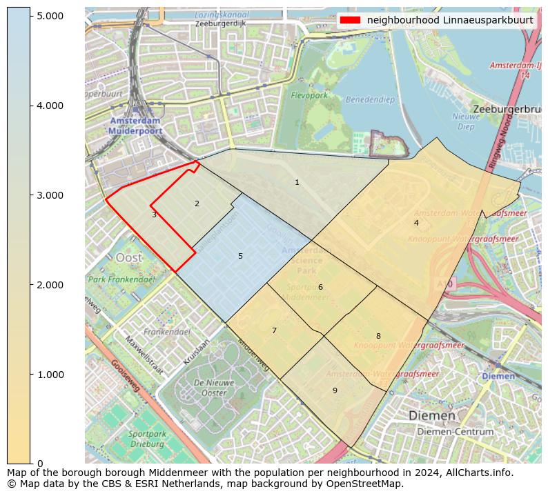 Image of the neighbourhood Linnaeusparkbuurt at the map. This image is used as introduction to this page. This page shows a lot of information about the population in the neighbourhood Linnaeusparkbuurt (such as the distribution by age groups of the residents, the composition of households, whether inhabitants are natives or Dutch with an immigration background, data about the houses (numbers, types, price development, use, type of property, ...) and more (car ownership, energy consumption, ...) based on open data from the Dutch Central Bureau of Statistics and various other sources!