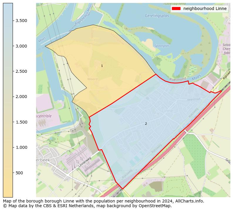 Image of the neighbourhood Linne at the map. This image is used as introduction to this page. This page shows a lot of information about the population in the neighbourhood Linne (such as the distribution by age groups of the residents, the composition of households, whether inhabitants are natives or Dutch with an immigration background, data about the houses (numbers, types, price development, use, type of property, ...) and more (car ownership, energy consumption, ...) based on open data from the Dutch Central Bureau of Statistics and various other sources!