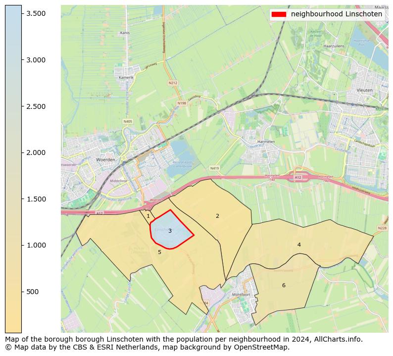 Image of the neighbourhood Linschoten at the map. This image is used as introduction to this page. This page shows a lot of information about the population in the neighbourhood Linschoten (such as the distribution by age groups of the residents, the composition of households, whether inhabitants are natives or Dutch with an immigration background, data about the houses (numbers, types, price development, use, type of property, ...) and more (car ownership, energy consumption, ...) based on open data from the Dutch Central Bureau of Statistics and various other sources!