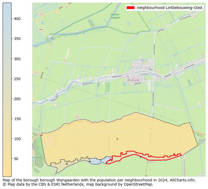 Image of the neighbourhood Lintbebouwing-Oost at the map. This image is used as introduction to this page. This page shows a lot of information about the population in the neighbourhood Lintbebouwing-Oost (such as the distribution by age groups of the residents, the composition of households, whether inhabitants are natives or Dutch with an immigration background, data about the houses (numbers, types, price development, use, type of property, ...) and more (car ownership, energy consumption, ...) based on open data from the Dutch Central Bureau of Statistics and various other sources!