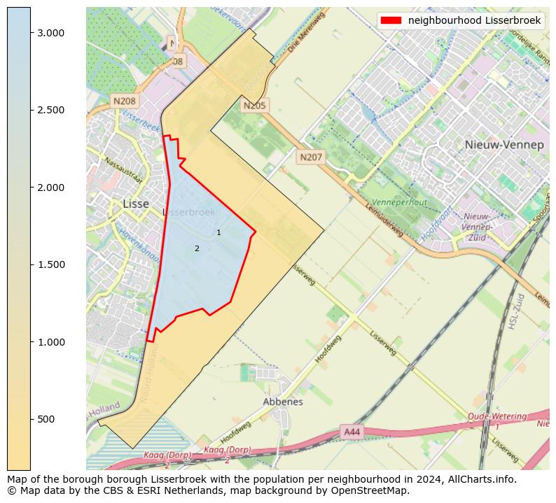 Image of the neighbourhood Lisserbroek at the map. This image is used as introduction to this page. This page shows a lot of information about the population in the neighbourhood Lisserbroek (such as the distribution by age groups of the residents, the composition of households, whether inhabitants are natives or Dutch with an immigration background, data about the houses (numbers, types, price development, use, type of property, ...) and more (car ownership, energy consumption, ...) based on open data from the Dutch Central Bureau of Statistics and various other sources!