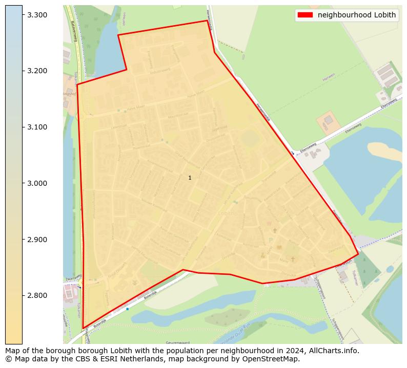 Image of the neighbourhood Lobith at the map. This image is used as introduction to this page. This page shows a lot of information about the population in the neighbourhood Lobith (such as the distribution by age groups of the residents, the composition of households, whether inhabitants are natives or Dutch with an immigration background, data about the houses (numbers, types, price development, use, type of property, ...) and more (car ownership, energy consumption, ...) based on open data from the Dutch Central Bureau of Statistics and various other sources!