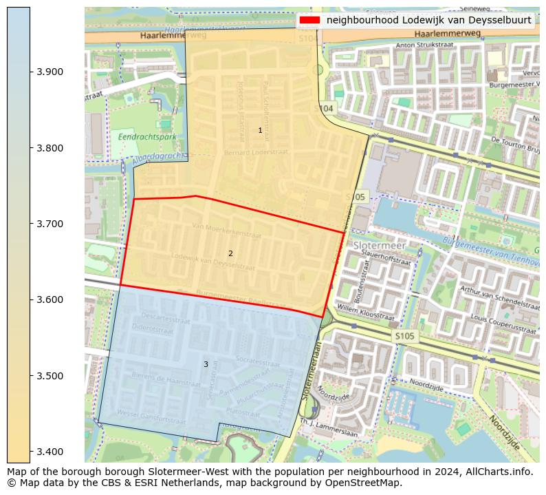 Image of the neighbourhood Lodewijk van Deysselbuurt at the map. This image is used as introduction to this page. This page shows a lot of information about the population in the neighbourhood Lodewijk van Deysselbuurt (such as the distribution by age groups of the residents, the composition of households, whether inhabitants are natives or Dutch with an immigration background, data about the houses (numbers, types, price development, use, type of property, ...) and more (car ownership, energy consumption, ...) based on open data from the Dutch Central Bureau of Statistics and various other sources!