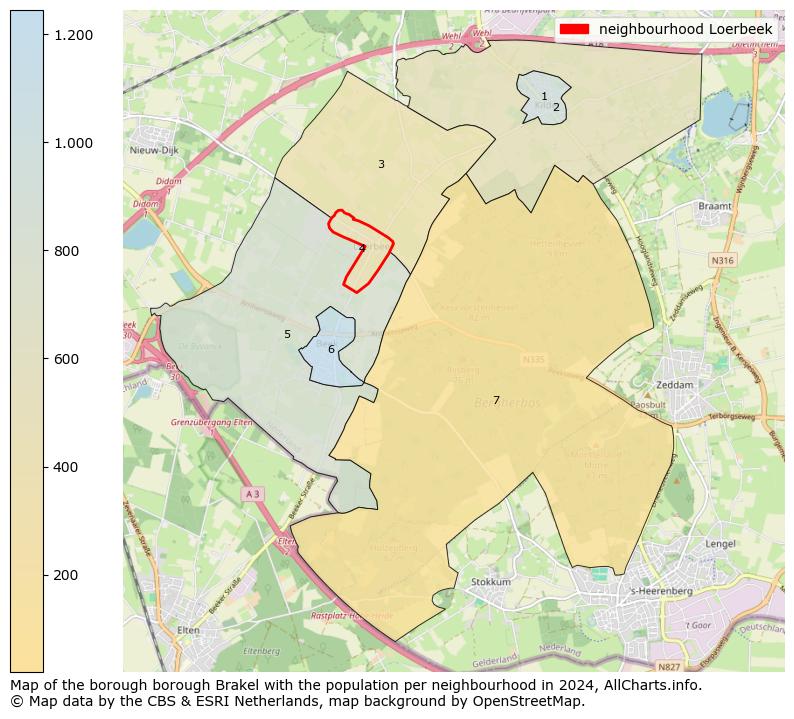 Image of the neighbourhood Loerbeek at the map. This image is used as introduction to this page. This page shows a lot of information about the population in the neighbourhood Loerbeek (such as the distribution by age groups of the residents, the composition of households, whether inhabitants are natives or Dutch with an immigration background, data about the houses (numbers, types, price development, use, type of property, ...) and more (car ownership, energy consumption, ...) based on open data from the Dutch Central Bureau of Statistics and various other sources!