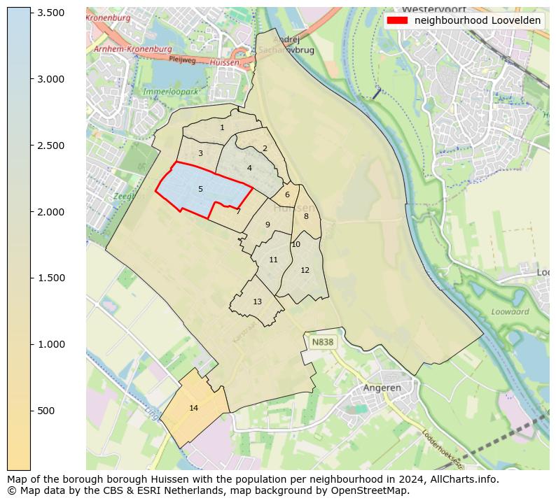 Image of the neighbourhood Loovelden at the map. This image is used as introduction to this page. This page shows a lot of information about the population in the neighbourhood Loovelden (such as the distribution by age groups of the residents, the composition of households, whether inhabitants are natives or Dutch with an immigration background, data about the houses (numbers, types, price development, use, type of property, ...) and more (car ownership, energy consumption, ...) based on open data from the Dutch Central Bureau of Statistics and various other sources!