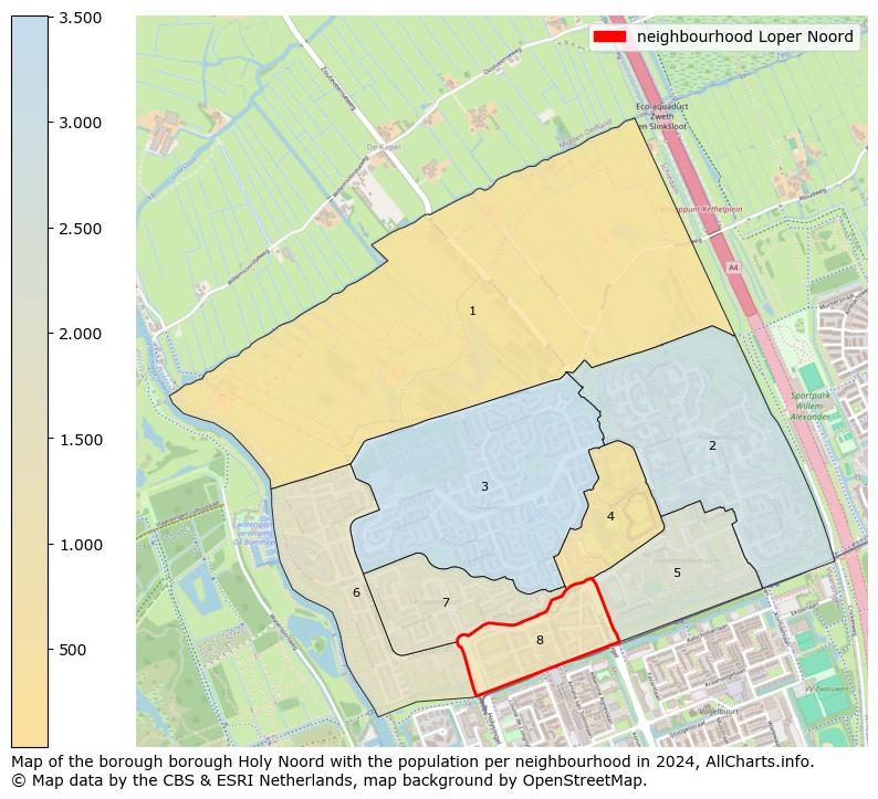 Image of the neighbourhood Loper Noord at the map. This image is used as introduction to this page. This page shows a lot of information about the population in the neighbourhood Loper Noord (such as the distribution by age groups of the residents, the composition of households, whether inhabitants are natives or Dutch with an immigration background, data about the houses (numbers, types, price development, use, type of property, ...) and more (car ownership, energy consumption, ...) based on open data from the Dutch Central Bureau of Statistics and various other sources!