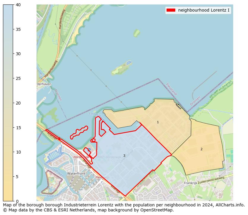 Image of the neighbourhood Lorentz I at the map. This image is used as introduction to this page. This page shows a lot of information about the population in the neighbourhood Lorentz I (such as the distribution by age groups of the residents, the composition of households, whether inhabitants are natives or Dutch with an immigration background, data about the houses (numbers, types, price development, use, type of property, ...) and more (car ownership, energy consumption, ...) based on open data from the Dutch Central Bureau of Statistics and various other sources!