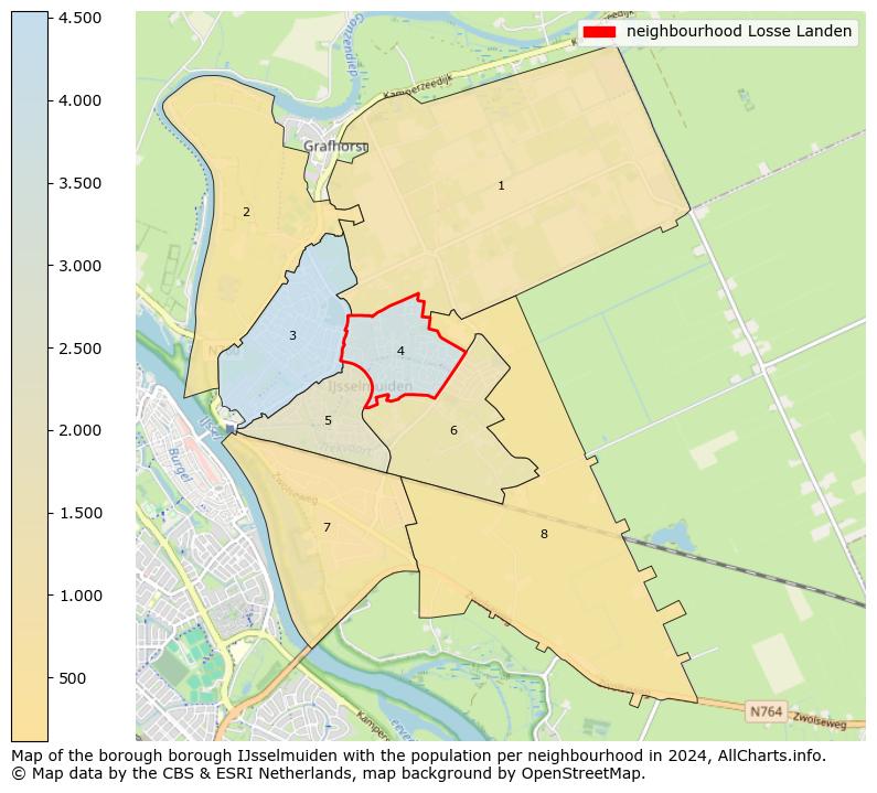 Image of the neighbourhood Losse Landen at the map. This image is used as introduction to this page. This page shows a lot of information about the population in the neighbourhood Losse Landen (such as the distribution by age groups of the residents, the composition of households, whether inhabitants are natives or Dutch with an immigration background, data about the houses (numbers, types, price development, use, type of property, ...) and more (car ownership, energy consumption, ...) based on open data from the Dutch Central Bureau of Statistics and various other sources!