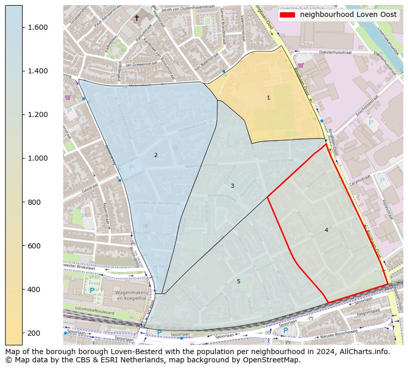 Image of the neighbourhood Loven Oost at the map. This image is used as introduction to this page. This page shows a lot of information about the population in the neighbourhood Loven Oost (such as the distribution by age groups of the residents, the composition of households, whether inhabitants are natives or Dutch with an immigration background, data about the houses (numbers, types, price development, use, type of property, ...) and more (car ownership, energy consumption, ...) based on open data from the Dutch Central Bureau of Statistics and various other sources!