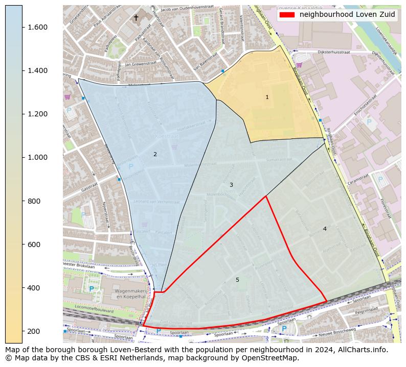 Image of the neighbourhood Loven Zuid at the map. This image is used as introduction to this page. This page shows a lot of information about the population in the neighbourhood Loven Zuid (such as the distribution by age groups of the residents, the composition of households, whether inhabitants are natives or Dutch with an immigration background, data about the houses (numbers, types, price development, use, type of property, ...) and more (car ownership, energy consumption, ...) based on open data from the Dutch Central Bureau of Statistics and various other sources!