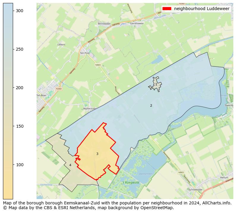 Image of the neighbourhood Luddeweer at the map. This image is used as introduction to this page. This page shows a lot of information about the population in the neighbourhood Luddeweer (such as the distribution by age groups of the residents, the composition of households, whether inhabitants are natives or Dutch with an immigration background, data about the houses (numbers, types, price development, use, type of property, ...) and more (car ownership, energy consumption, ...) based on open data from the Dutch Central Bureau of Statistics and various other sources!