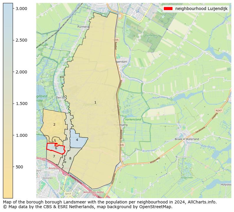 Image of the neighbourhood Luijendijk at the map. This image is used as introduction to this page. This page shows a lot of information about the population in the neighbourhood Luijendijk (such as the distribution by age groups of the residents, the composition of households, whether inhabitants are natives or Dutch with an immigration background, data about the houses (numbers, types, price development, use, type of property, ...) and more (car ownership, energy consumption, ...) based on open data from the Dutch Central Bureau of Statistics and various other sources!