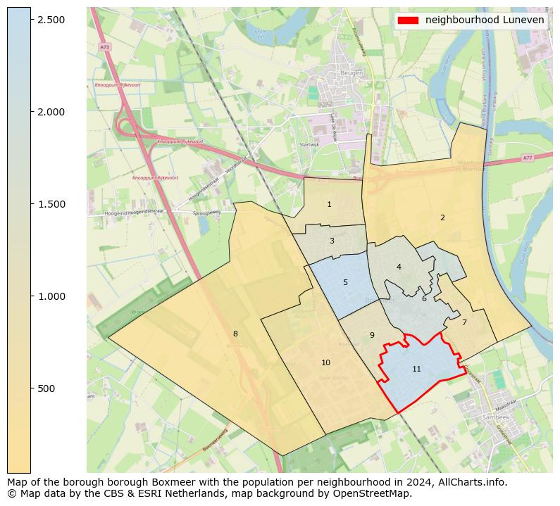 Image of the neighbourhood Luneven at the map. This image is used as introduction to this page. This page shows a lot of information about the population in the neighbourhood Luneven (such as the distribution by age groups of the residents, the composition of households, whether inhabitants are natives or Dutch with an immigration background, data about the houses (numbers, types, price development, use, type of property, ...) and more (car ownership, energy consumption, ...) based on open data from the Dutch Central Bureau of Statistics and various other sources!