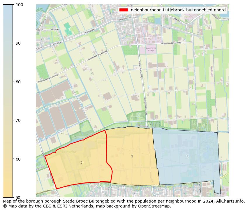 Image of the neighbourhood Lutjebroek buitengebied noord at the map. This image is used as introduction to this page. This page shows a lot of information about the population in the neighbourhood Lutjebroek buitengebied noord (such as the distribution by age groups of the residents, the composition of households, whether inhabitants are natives or Dutch with an immigration background, data about the houses (numbers, types, price development, use, type of property, ...) and more (car ownership, energy consumption, ...) based on open data from the Dutch Central Bureau of Statistics and various other sources!