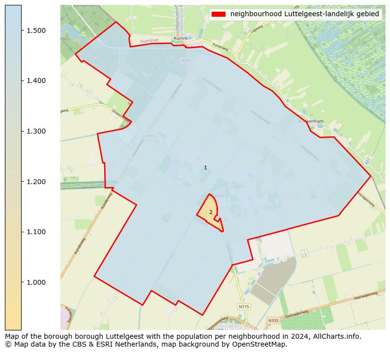 Image of the neighbourhood Luttelgeest-landelijk gebied at the map. This image is used as introduction to this page. This page shows a lot of information about the population in the neighbourhood Luttelgeest-landelijk gebied (such as the distribution by age groups of the residents, the composition of households, whether inhabitants are natives or Dutch with an immigration background, data about the houses (numbers, types, price development, use, type of property, ...) and more (car ownership, energy consumption, ...) based on open data from the Dutch Central Bureau of Statistics and various other sources!