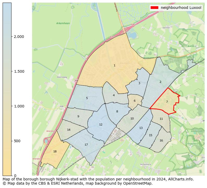 Image of the neighbourhood Luxool at the map. This image is used as introduction to this page. This page shows a lot of information about the population in the neighbourhood Luxool (such as the distribution by age groups of the residents, the composition of households, whether inhabitants are natives or Dutch with an immigration background, data about the houses (numbers, types, price development, use, type of property, ...) and more (car ownership, energy consumption, ...) based on open data from the Dutch Central Bureau of Statistics and various other sources!